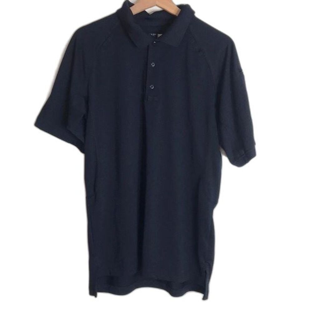 5.11 tactical mens black work polo‎ shirt size medium